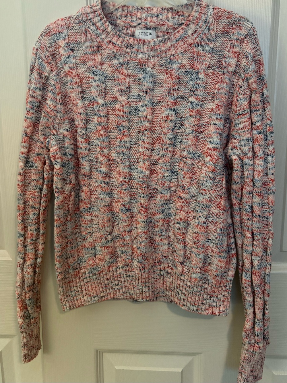 J Crew cabled pullover